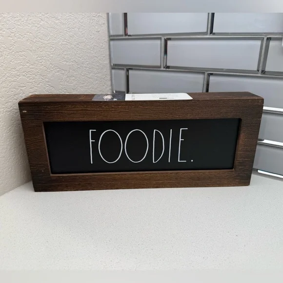 New Rae Dunn Foodie Sign - Picture 2 of 14